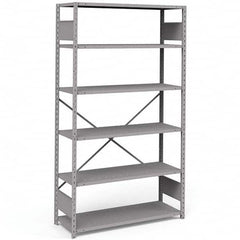 Rousseau Metal - Steel Shelving Type: Shelving Starter or Add-On: Starter - Exact Industrial Supply