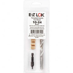 E-Z LOK - Thread Repair Kits Insert Thread Size (Inch): #10-24 Includes Drill: Yes - Exact Industrial Supply