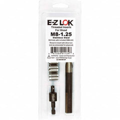 E-Z LOK - Thread Repair Kits Insert Thread Size (mm): M8x1.25 Includes Drill: Yes - Exact Industrial Supply