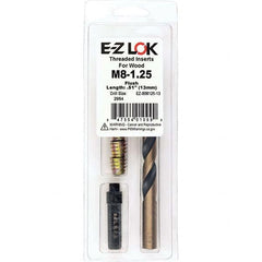 E-Z LOK - Thread Repair Kits Insert Thread Size (mm): M8x1.25 Includes Drill: Yes - Exact Industrial Supply