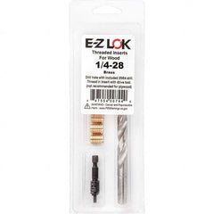 E-Z LOK - Thread Repair Kits Insert Thread Size (Inch): 1/4-28 Includes Drill: Yes - Exact Industrial Supply