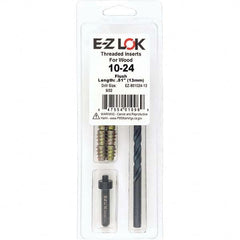 E-Z LOK - Thread Repair Kits Insert Thread Size (Inch): #10-24 Includes Drill: Yes - Exact Industrial Supply