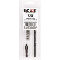 E-Z LOK - Thread Repair Kits Insert Thread Size (Inch): #8-32 Includes Drill: Yes - Exact Industrial Supply