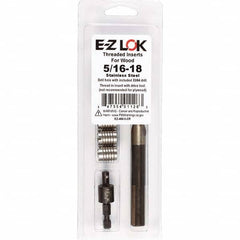 E-Z LOK - Thread Repair Kits Insert Thread Size (Inch): 5/16-18 Includes Drill: Yes - Exact Industrial Supply