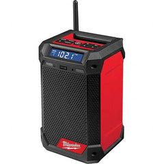 Milwaukee Tool - Job Site Radios Type: Worksite Radio & Charger Height (Decimal Inch): 9.2100 - Exact Industrial Supply