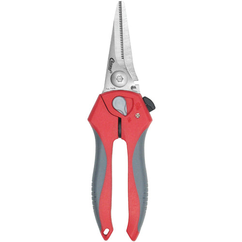 8″ Straight Snip - Wire Cutting Notch - Exact Industrial Supply