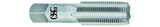2-8 H6 6-Flute High Speed Steel Plug Hand Tap-Bright - Exact Industrial Supply