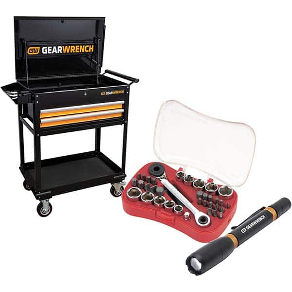 GEARWRENCH - Tool Storage Carts Type: Tool Cart Number of Drawers: 2.000 - Exact Industrial Supply