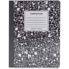 UNIVERSAL - Note Pads, Writing Pads & Notebooks Writing Pads & Notebook Type: Composition Book Size: 9-3/4 x 7-1/2 - Exact Industrial Supply