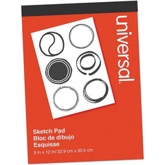 UNIVERSAL - Note Pads, Writing Pads & Notebooks Writing Pads & Notebook Type: Scratch Pad Size: 9 x 12 - Exact Industrial Supply