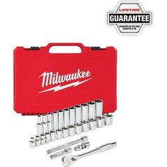 Milwaukee Tool - Combination Hand Tool Sets Tool Type: Mechanic's Tool Set Number of Pieces: 28.000 - Exact Industrial Supply