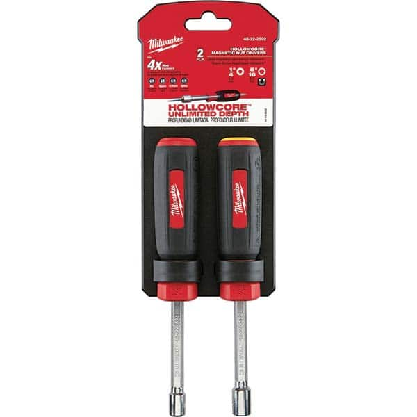 Milwaukee Tool - Nutdriver Sets Tool Type: Nut Driver Set System of Measurement: Inch - Exact Industrial Supply