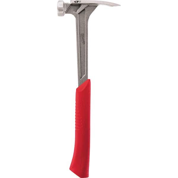 Nail & Framing Hammers; Claw Style: Straight; Head Weight Range: 17 oz. - 20 oz.; Overall Length Range: 14″ - 20.9″; Handle Material: Steel; Face Surface: Milled; Head Material: Forged Steel; Tool Style: Hammer; Framing Straight Claw; Handle Material: Ste
