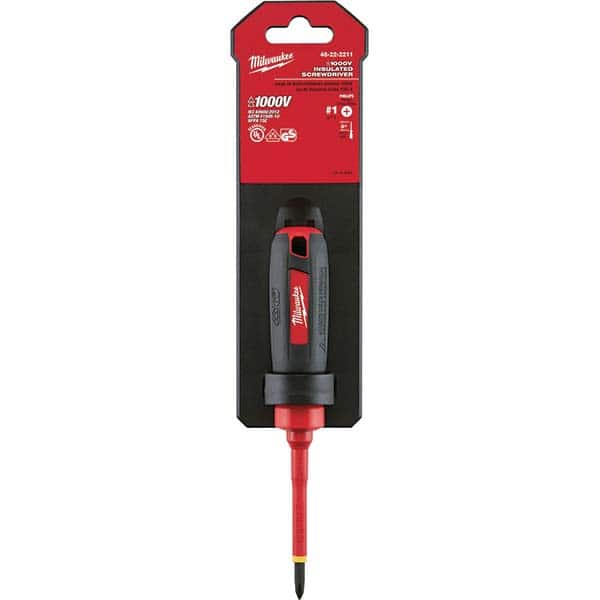 Milwaukee Tool - Precision & Specialty Screwdrivers Type: Screwdriver Overall Length Range: 7" - 9.9" - Exact Industrial Supply