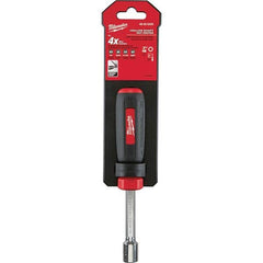 Nutdrivers; System of Measurement: Inch; Handle Type: Comfort Hand Grip; Shaft Type: Hollow; Size (Inch): 7/16; Overall Length (Inch): 7; Warranty: Mfr's Limited Lifetime Warranty; Features: Universal Driver Heads Fit More Fasteners Including: Square, Hex