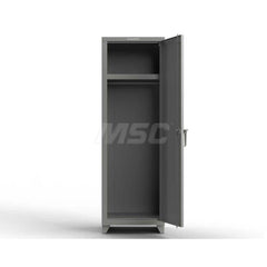 Locker: 24″ Wide, 24″ Deep, 75″ High Dusty Gray, 14-Gauge Steel