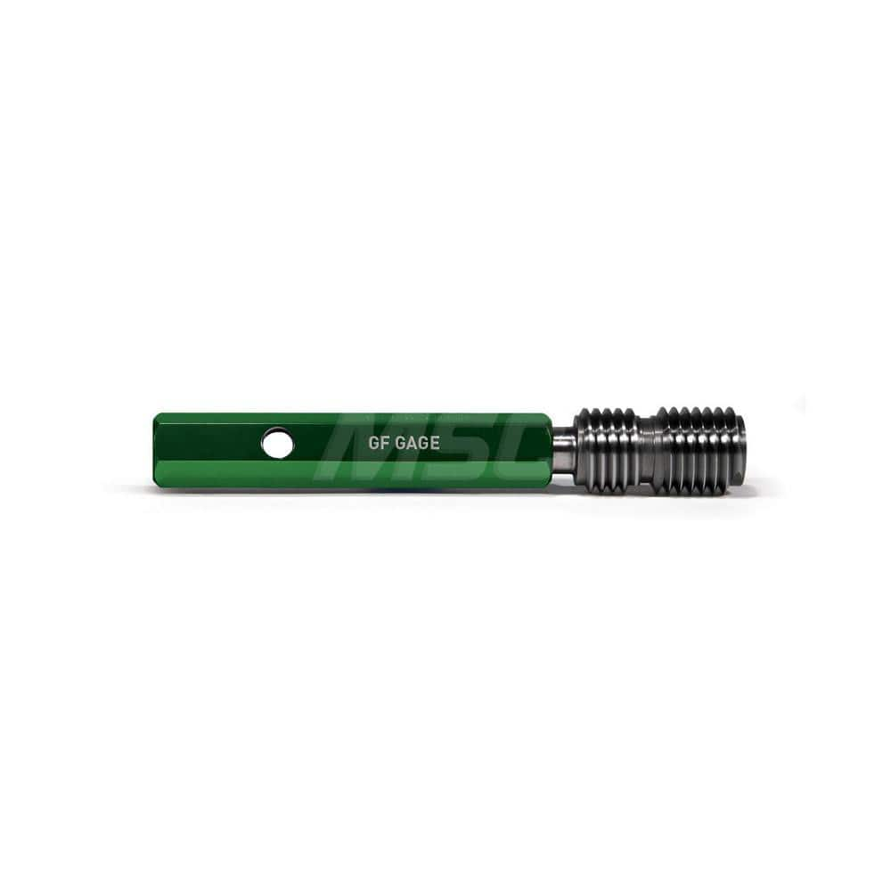 Thread Setting Go/No Go Gages; Type: Hilo Thread Setting Plug Gage; Go/No Go: No Go; Thread Size: 1/2-13; Classification: 2A; Calibrated: No; Traceability Certification Included: Certificate of Compliance; Thread Type: UNC; Handle Size: 2; Material: High