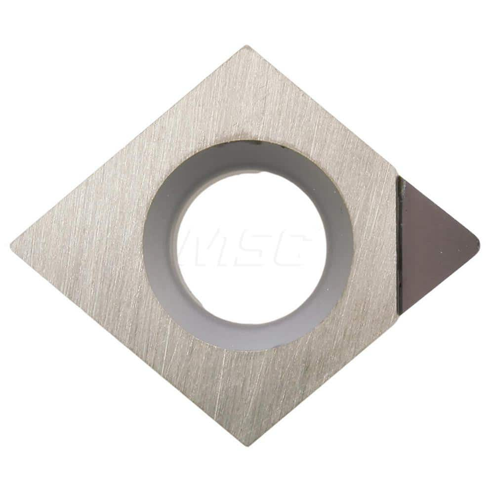 Kyocera CPMH 25151 KPD001 Grade PCD, 11 Degree, Diamond, Positive Rake Angle, Neutral Turning Insert for Continuous and Finishing-Medium in (N) Non-Ferrous Metals, (S) Titanium Alloy