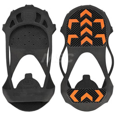 Overboot Ice Traction: Spikeless Traction, Pull-On Attachment, Size 9.5 to 11 Rubber, Ice, Unisex