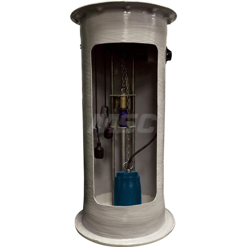 Grinder Sewage & Effluent Pump: Manual, 2 hp, 13.9A, 208 to 230V 1-1/4″ Outlet, Cast Iron Housing