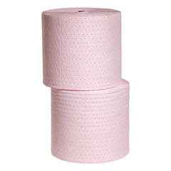 Pads, Rolls & Mats; Product Type: Roll; Application: Haz Mat; Overall Length (Feet): 150.00; Total Package Absorption Capacity: 40 gal; Material: Polypropylene; Fluids Absorbed: Unknowns; Acids; Bases; Absorbency Weight: Heavy; Width (Decimal Inch - 4 Dec