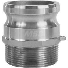 F Type Quick Coupling: 6″ Hose ID, 6″ Part F, Stainless Steel