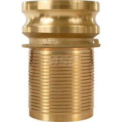 E Type Quick Coupling: 5″ Hose ID, 5″ Part E, Brass