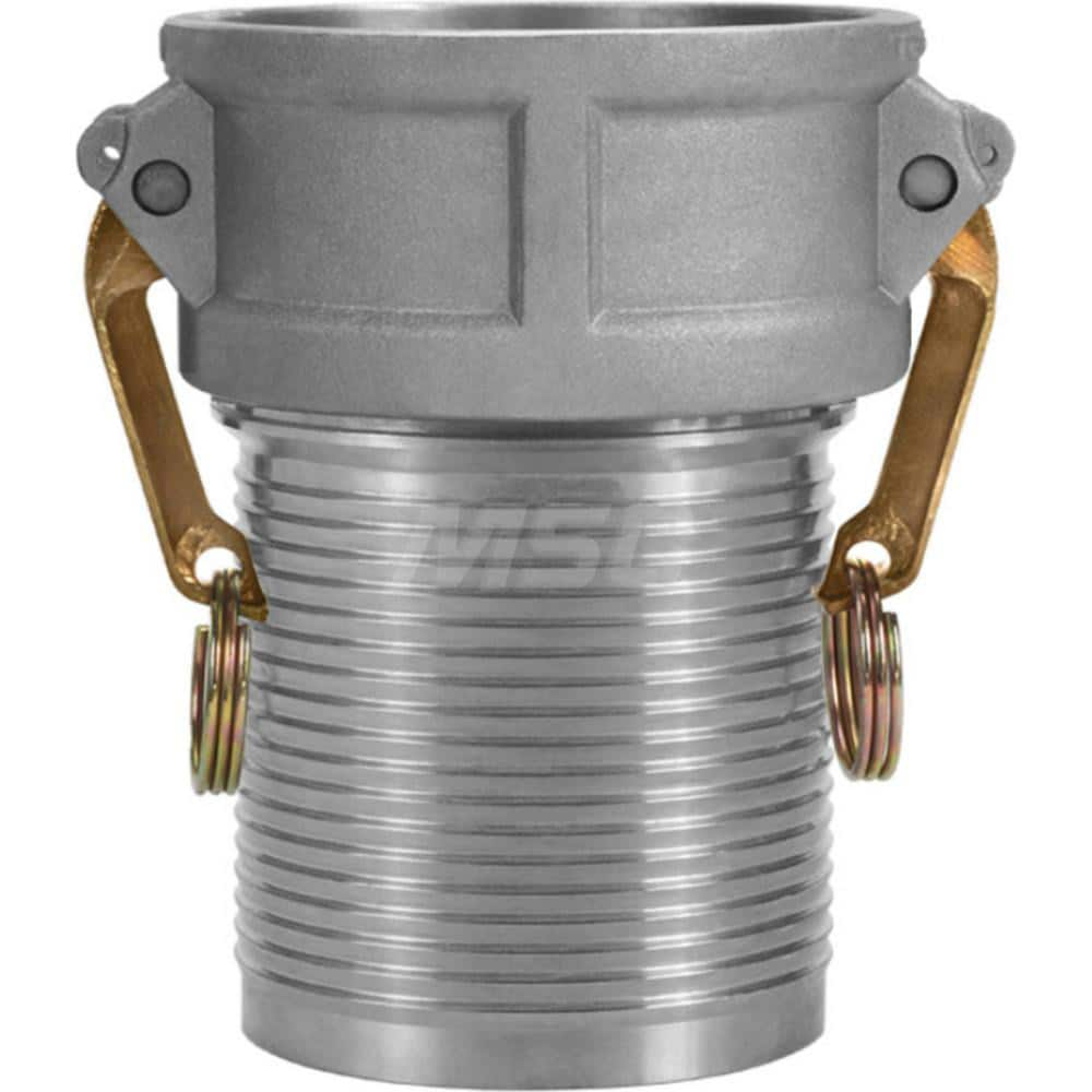 C-AL Type Quick Coupling: 6″ Hose ID, 6″ Part C, Aluminum