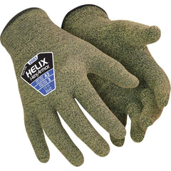 Cut & Puncture-Resistant Gloves: Size 2XL, ANSI Cut A2, ANSI Puncture 3 Green