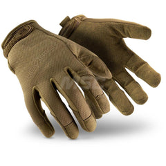 Puncture-Resistant Gloves: Size 2XL, ANSI Puncture 2 Tan, Smooth Grip