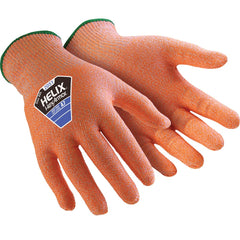 Cut & Puncture-Resistant Gloves: Size 2XS, ANSI Cut A7, ANSI Puncture 3, HPPE, Nylon & Glass Orange