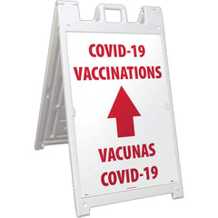 NMC - Safety Signs Message Type: COVID-19 Message or Graphic: Message & Graphic - Exact Industrial Supply