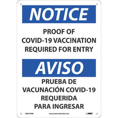 NMC - Safety Signs Message Type: COVID-19 Message or Graphic: Message Only - Exact Industrial Supply