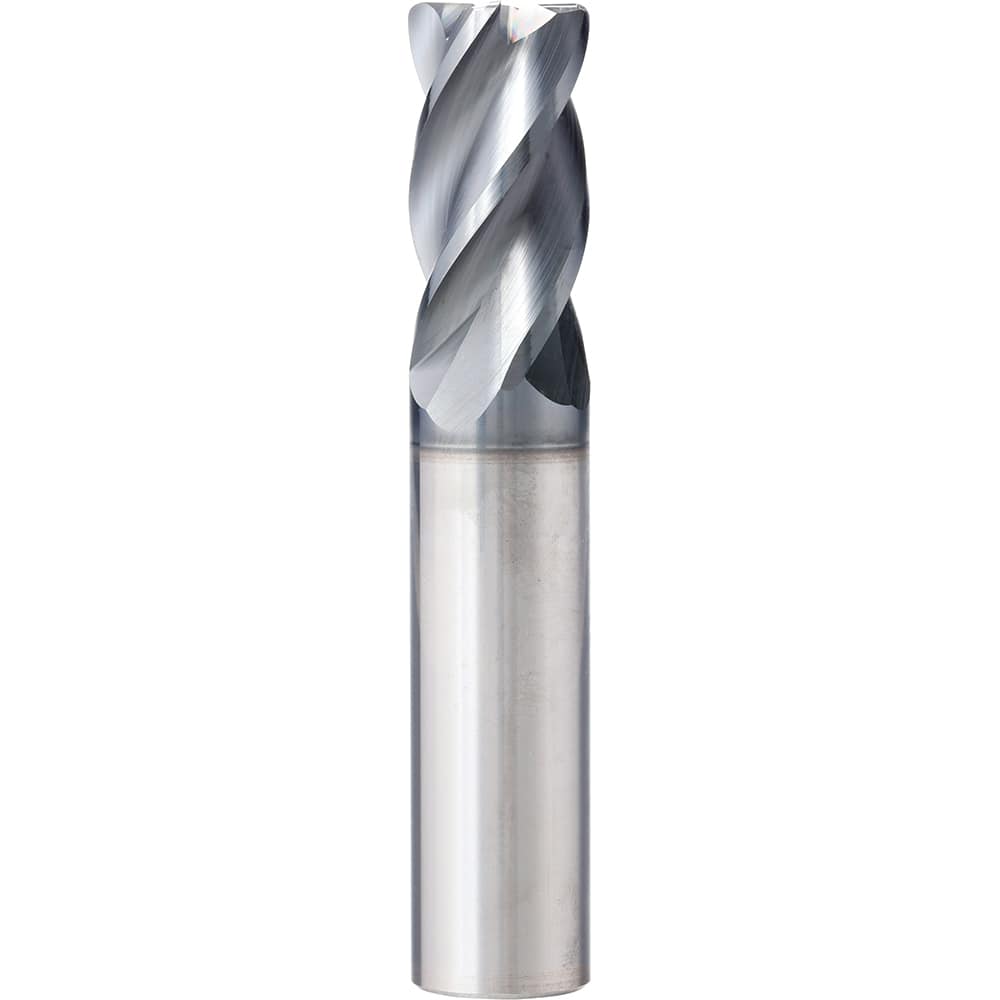 Supermill - 1" Diam 4 Flute Solid Carbide 0.03" Corner Radius End Mill - Exact Industrial Supply