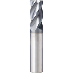 Supermill - 1" Diam 4 Flute Solid Carbide 0.0125" Corner Radius End Mill - Exact Industrial Supply