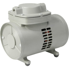 Thomas - Diaphragm-Type Vacuum Pumps Voltage: 115 VAC Compressor Type: Diaphragm Compressor and Vacuum Pump - Exact Industrial Supply