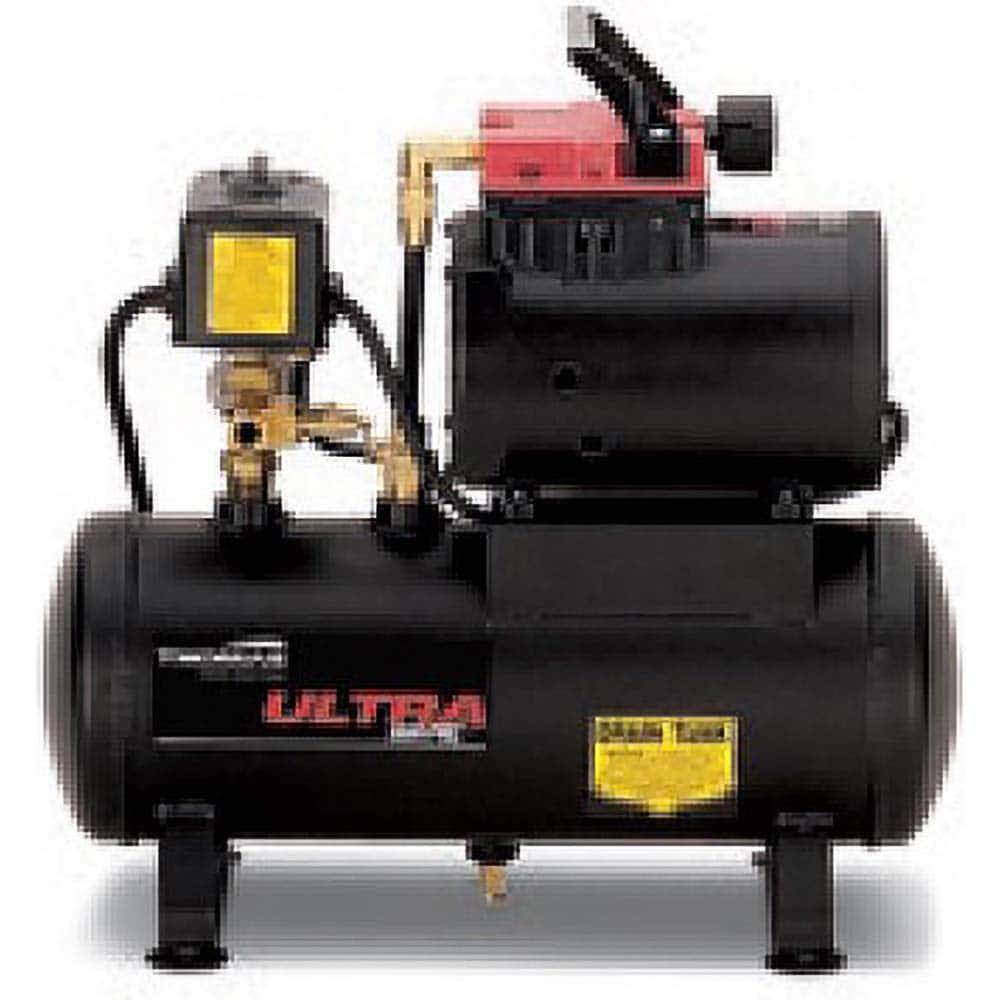 Thomas - Portable Electric Air Compressors Horsepower: 1-1/2 @ 115 VAC CFM: 1.70 - Exact Industrial Supply