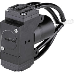 Thomas - Diaphragm-Type Vacuum Pumps Voltage: 12 VDC Compressor Type: Diaphragm Compressor and Vacuum Pump - Exact Industrial Supply