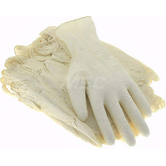 Disposable Gloves: Size Small, 3 mil, Nitrile White, 9-1/2″ Length