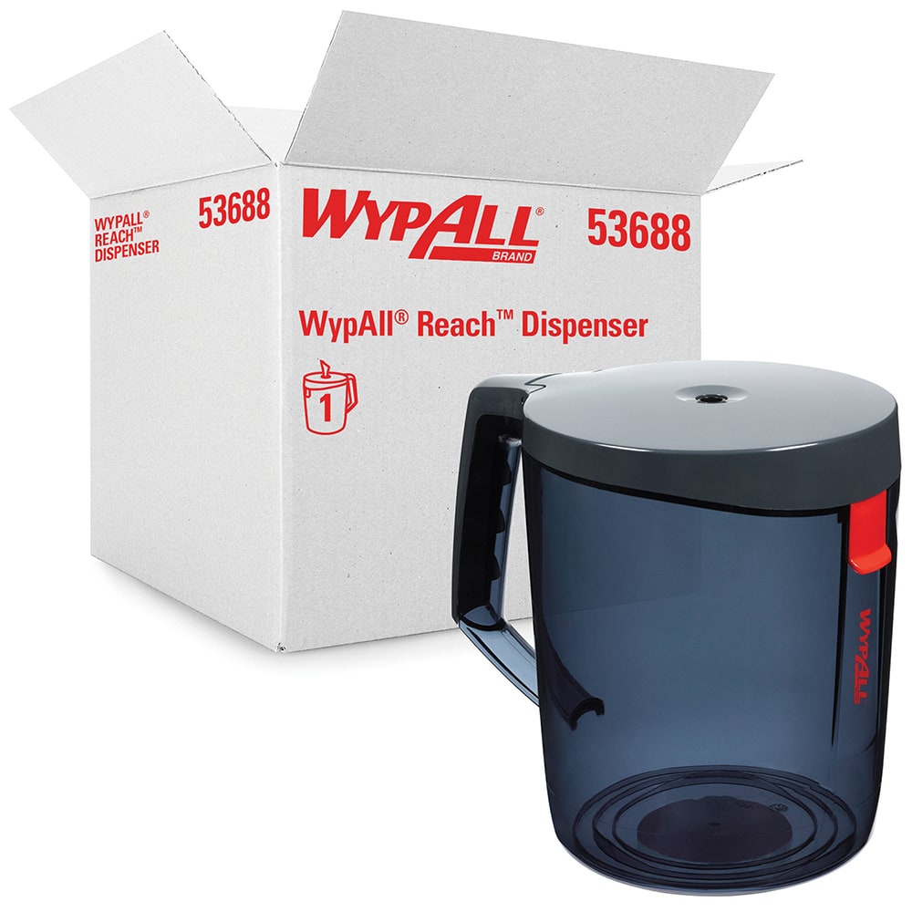 WypAll - Wipe Dispensers For Use With: 53734 Dispenser Style: Manual - Exact Industrial Supply