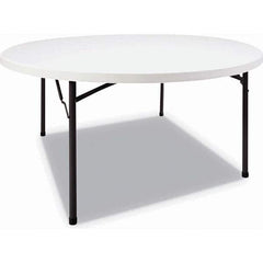 ALERA - Folding Tables Type: Folding & Utility Tables Diameter (Inch): 60 - Exact Industrial Supply
