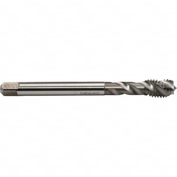 Spiral Flute Tap: M42 x 3.00, MF, Modified Bottoming, 6H Class of Fit, Cobalt, Bright/Uncoated Right Hand Flute, Right Hand Thread, D8, Series C0503000