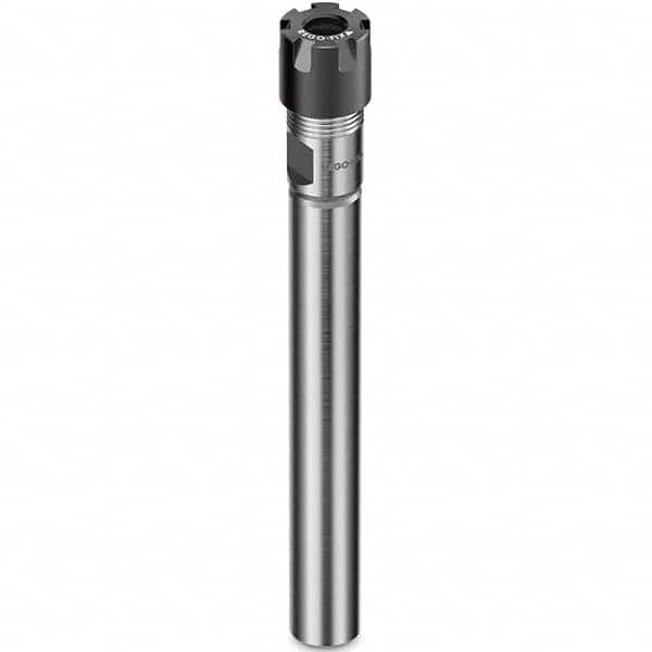 Collet Chuck: 0.5 to 10 mm Capacity, ER Collet, Straight Shank 60 mm Projection, 0.003 mm TIR, Through Coolant