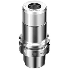 Collet Chuck: 0.5 to 10 mm Capacity, ER Collet, Hollow Taper Shank 100 mm Projection, 0.003 mm TIR, Balanced to 45,000 RPM, Through Coolant