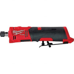 Milwaukee Tool - 1/4" Collet, 20,000 RPM, Straight, Electric Die Grinder - Exact Industrial Supply