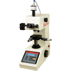 Starrett - Bench Top Hardness Testers Scale Type: Micro Vickers Minimum Hardness: 1HV - Exact Industrial Supply
