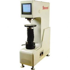 Starrett - Bench Top Hardness Testers Scale Type: Brinell Minimum Hardness: 650 HBW - Exact Industrial Supply