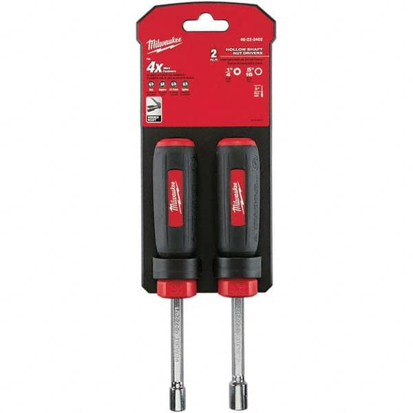 Milwaukee Tool - Nutdriver Sets Tool Type: Nut Driver Set System of Measurement: Inch - Exact Industrial Supply