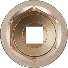 Ampco - 1" Drive 1-1/2" Nonsparking Standard Impact Socket - Exact Industrial Supply
