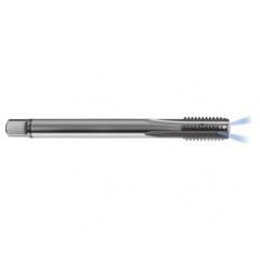 M12 x 1.5 Dia. - 6H - 4 FL - Carbide Semi-Bott Tap - Bright Finish-Coolant-Thru-FORM-C - Exact Industrial Supply